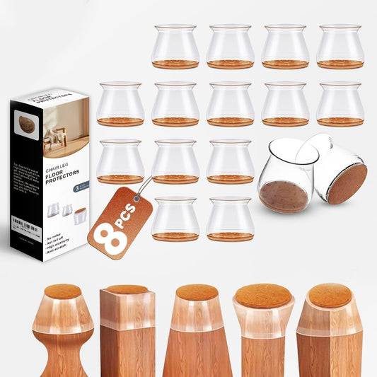 FloorGuard™ Silicone Chair Leg Protectors