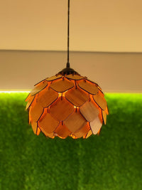 Elegant Wooden Pendant Ceiling Lamp