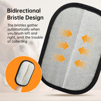 INABULETWO 1 Pcs Pet Hair Removal Gloves Brush, Reusable Cat Dog Electrostatic Hair Remover Grooming Glove Tool