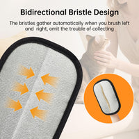 INABULETWO 1 Pcs Pet Hair Removal Gloves Brush, Reusable Cat Dog Electrostatic Hair Remover Grooming Glove Tool